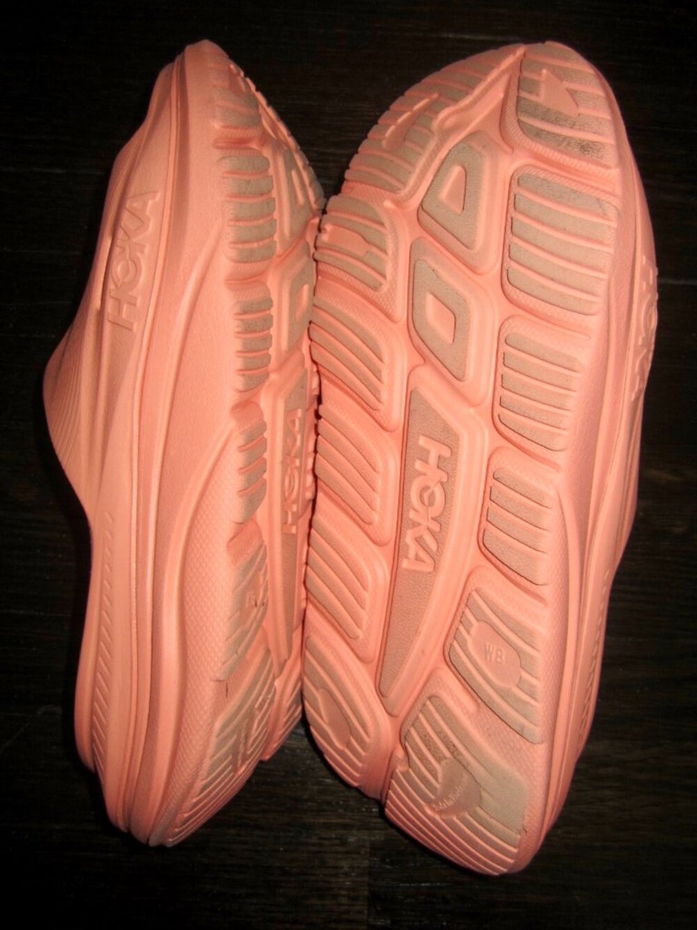 HOKA ORA Recovery Slide 3 Sandals Peach Women's 8 - Picture 7 of 8